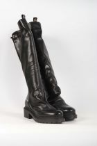 Bottes Femme Metisse MA 207S Vitello Nero