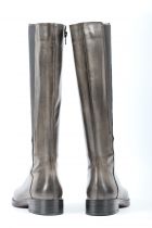 Bottes femme plates cavalières Emmanuele Crasto 2056 Taupe (Grigio)