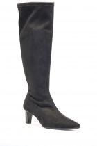 Bottes Femme Qootum 14060 Licra Cam Noir