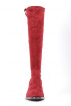 Bottes femme stretch Jb Martin Encre Velours Carmin