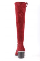 Bottes femme stretch Jb Martin Encre Velours Carmin