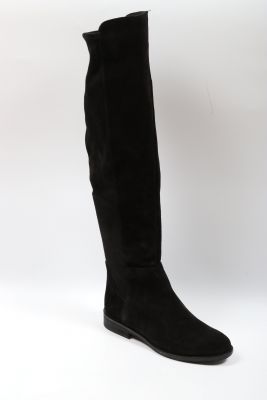 Bottes Genouill�re femme Elisa Lanci 518-B972-FP Velours noir