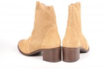 Bottines femme Aliwell ALIAS velours camel