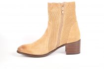 Bottines femme Aliwell ALIAS velours camel