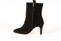 Bottines Femme Aliwell Bom Velours Noir