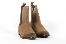 Bottines Femme Baxxo 401 Velours Antilope