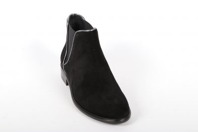 Bottines femme Baxxo Velours Noir/�tain