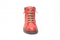 Bottines Femme Coco & Abricot Mercadier Rouge