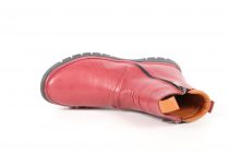 Bottines femme Coco Et Abricot Menars Cuir Bordeaux