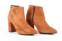 Bottines femme Cor 6208 Velours Camel