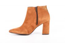 Bottines femme Cor 6208 Velours Camel