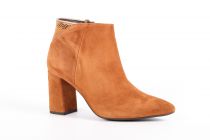 Bottines femme Cor 6208 Velours Camel