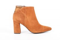 Bottines femme Cor 6208 Velours Camel