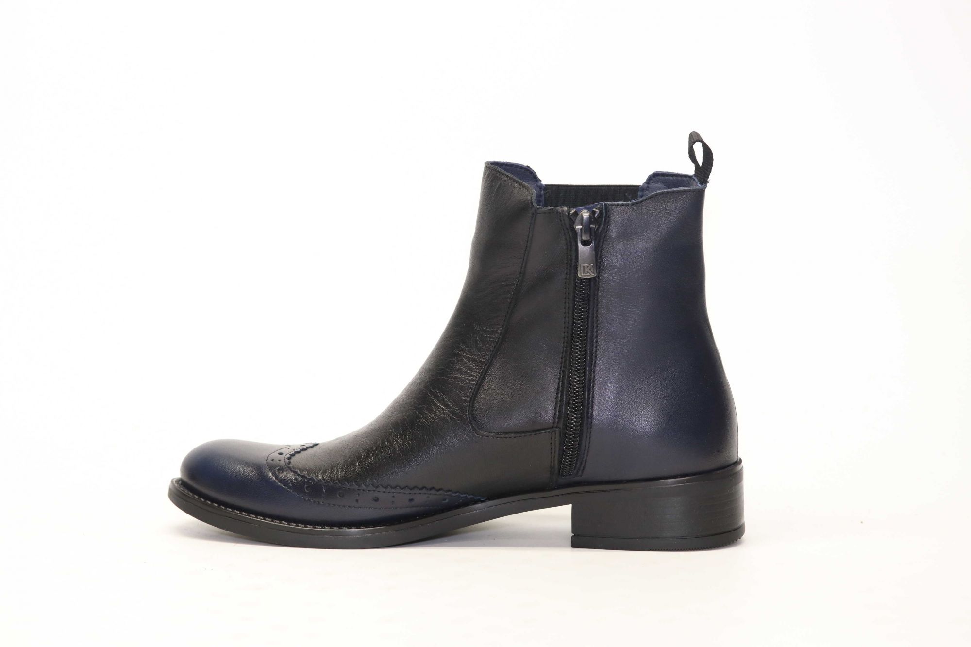Bottines Femme Dorking 101518 Chad Noir Marine