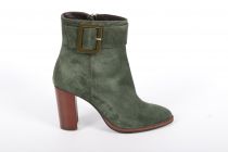 Bottines femme Elisa Lanci Camoscio-calf Militar Kaki