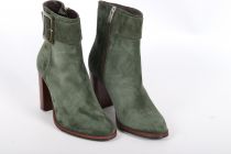 Bottines femme Elisa Lanci Camoscio-calf Militar Kaki