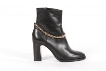 Bottines femme Elisa Lanci LZ-M87-TCFP Cuir Noir