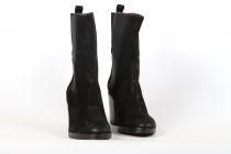 Bottines Femme Emanuele Crasto 7700 Velour Nero