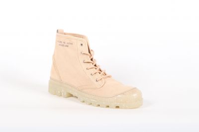 Bottines Femme Felmini D056 Lona RC Rafia (Beige ros�)