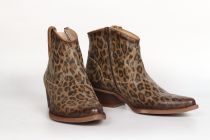 Bottines Femme Felmini E186 Suède Fantasy Léopardo Moma