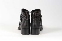 Bottines Femme Fugitive Banks Veau Noir