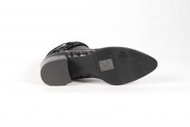 Bottines Femme Fugitive Banks Veau Noir