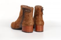 Bottines Femme Fugitive Bazil Cognac