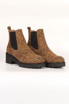 Bottines Femme Fugitive Bogota Leo Chamois