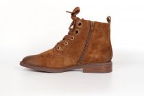 Bottines Femme Fugitive Feutre Cognac