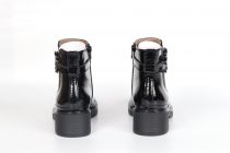 Bottines Femme Fugitive Ficel Vernis Noir