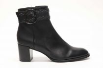 Bottines Femme Fugitive Girofle Veau Noir