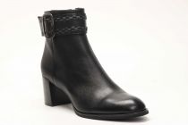 Bottines Femme Fugitive Girofle Veau Noir