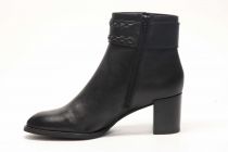 Bottines Femme Fugitive Girofle Veau Noir