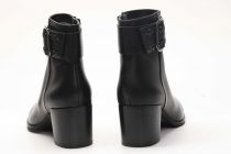 Bottines Femme Fugitive Girofle Veau Noir