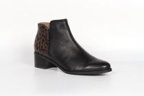 Bottines Femme Fugitive Racine Noir