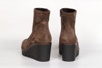 Bottines Femme Gabor 74.780.18 Velours Choco