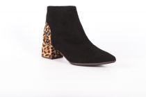 Bottines femme Gadea 41711-INO Noir Talon Léopard