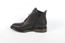 Bottines femme lacet MYMA 4844 MY/00 cuir grain noir