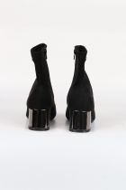 Bottines Femme Les Tropéziennes Daniela Velours Noir