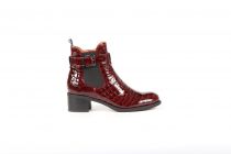 Bottines femme Mam\'zelle Lopez Vernis Bordo