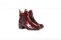 Bottines femme Mam\'zelle Lopez Vernis Bordo