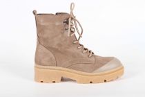 Bottines Femme Mamz\'elle Gatine Velours Taupe