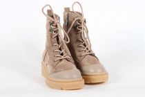 Bottines Femme Mamz\'elle Gatine Velours Taupe