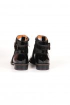 Bottines Femme Mamzelle Sorma Patent Noir / Pony Noir
