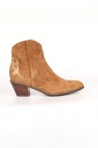 Bottines Femme Mamzelle Tatou Velours Camel / Cloud Havan