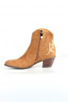 Bottines Femme Mamzelle Tatou Velours Camel / Cloud Havan