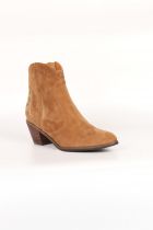 Bottines Femme Mamzelle Tatou Velours Camel / Cloud Havan