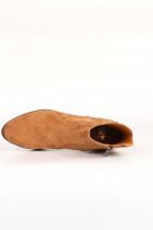Bottines Femme Mamzelle Tatou Velours Camel / Cloud Havan