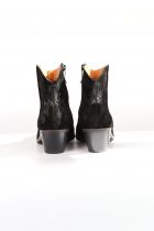 Bottines femme Mamzelle Tatou Velours Noir / Cloud Noir