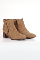 Bottines Femme Mamzelle Tiglon Velours Vison